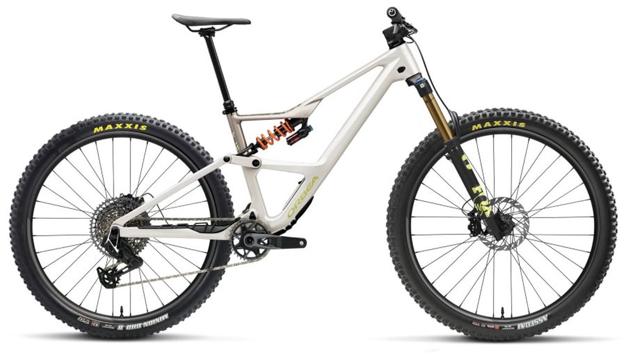 Orbea Occam LT M-Team 29'' Carbon MTB Fahrrad ivory white/nickel 2027