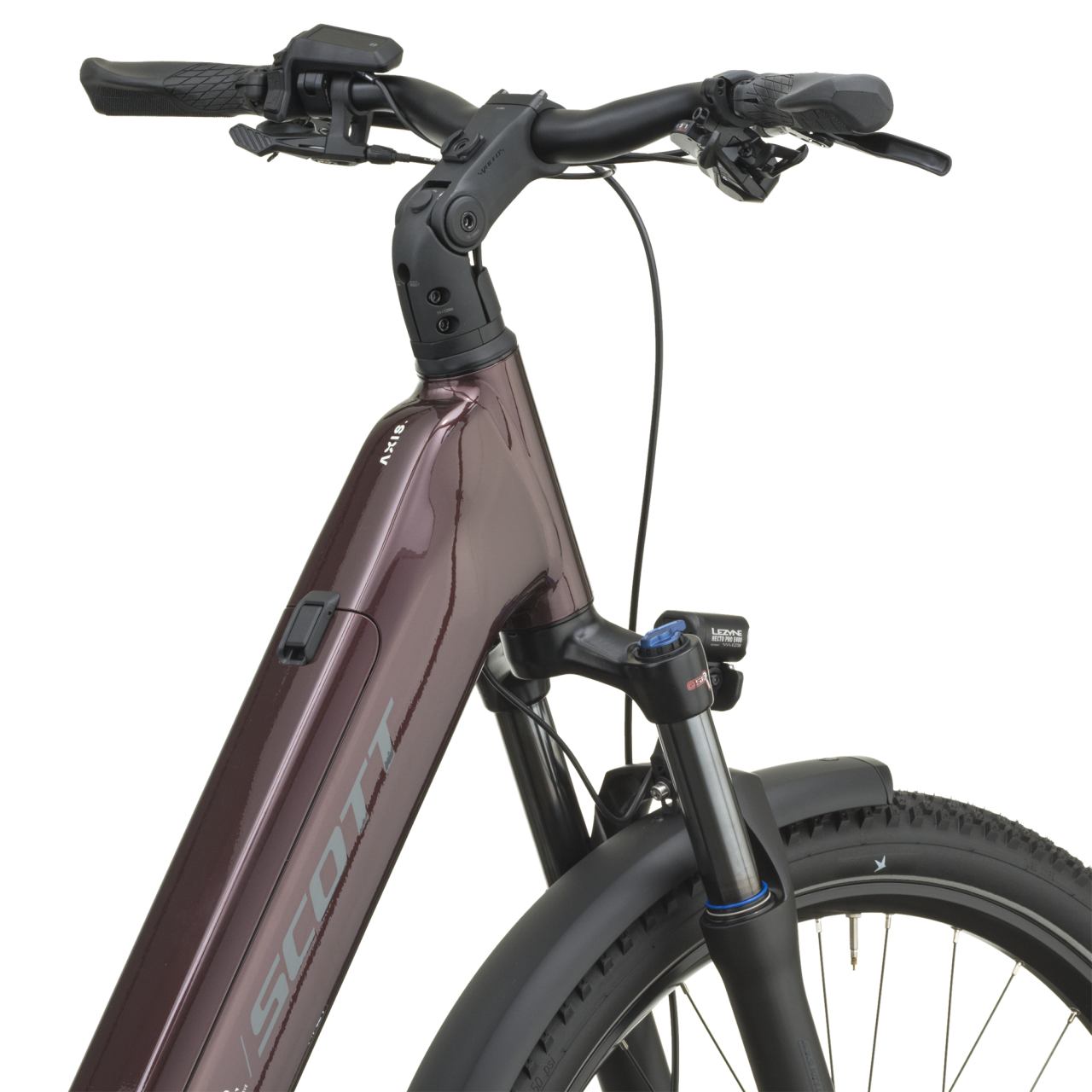 Scott Axis 10 Wave 29'' E-Bike Trekking Pedelec aubergine rot 2027