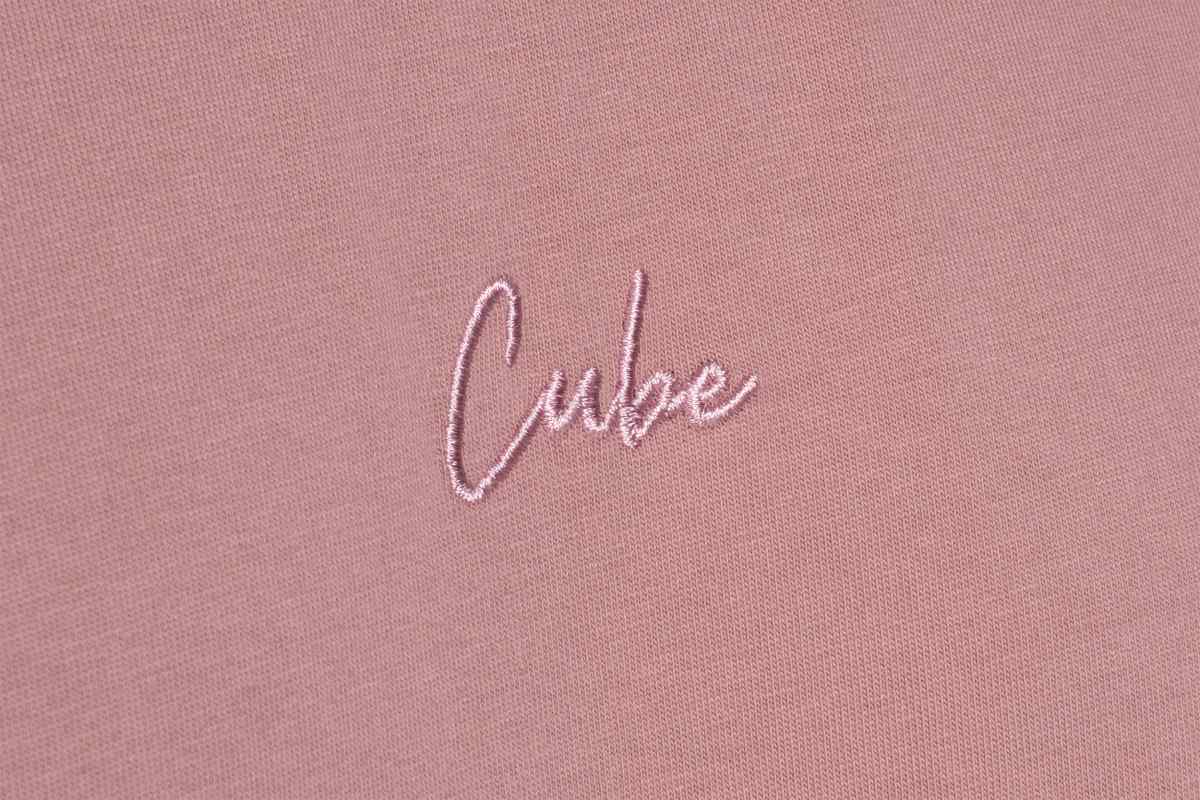 Cube Organic Script Freizeit T-Shirt lavender lila 2027