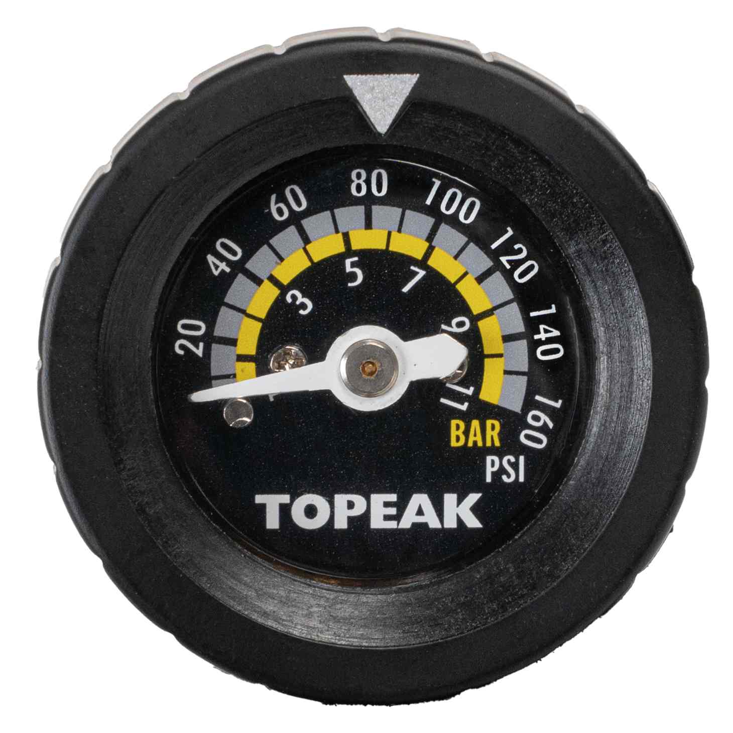 Topeak Turbo Morph G Fahrrad Stand / Minipumpe mit Manometer schwarz