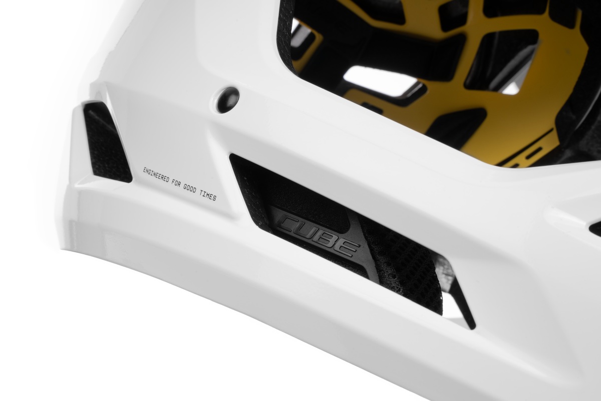 Cube Descender X Actionteam Mips DH Fahrrad Helm weiß 2027