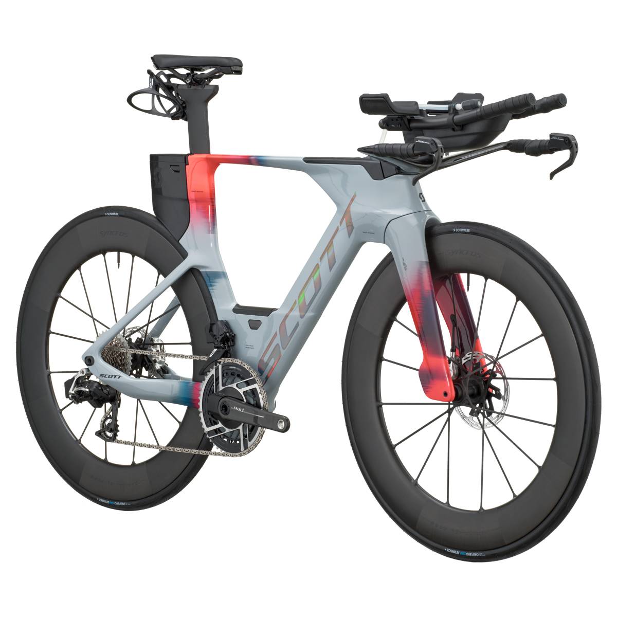 Scott Plasma RC Ultimate Carbon Triathlon / Zeitfahrrad narwal grau/gloaming orange 2027