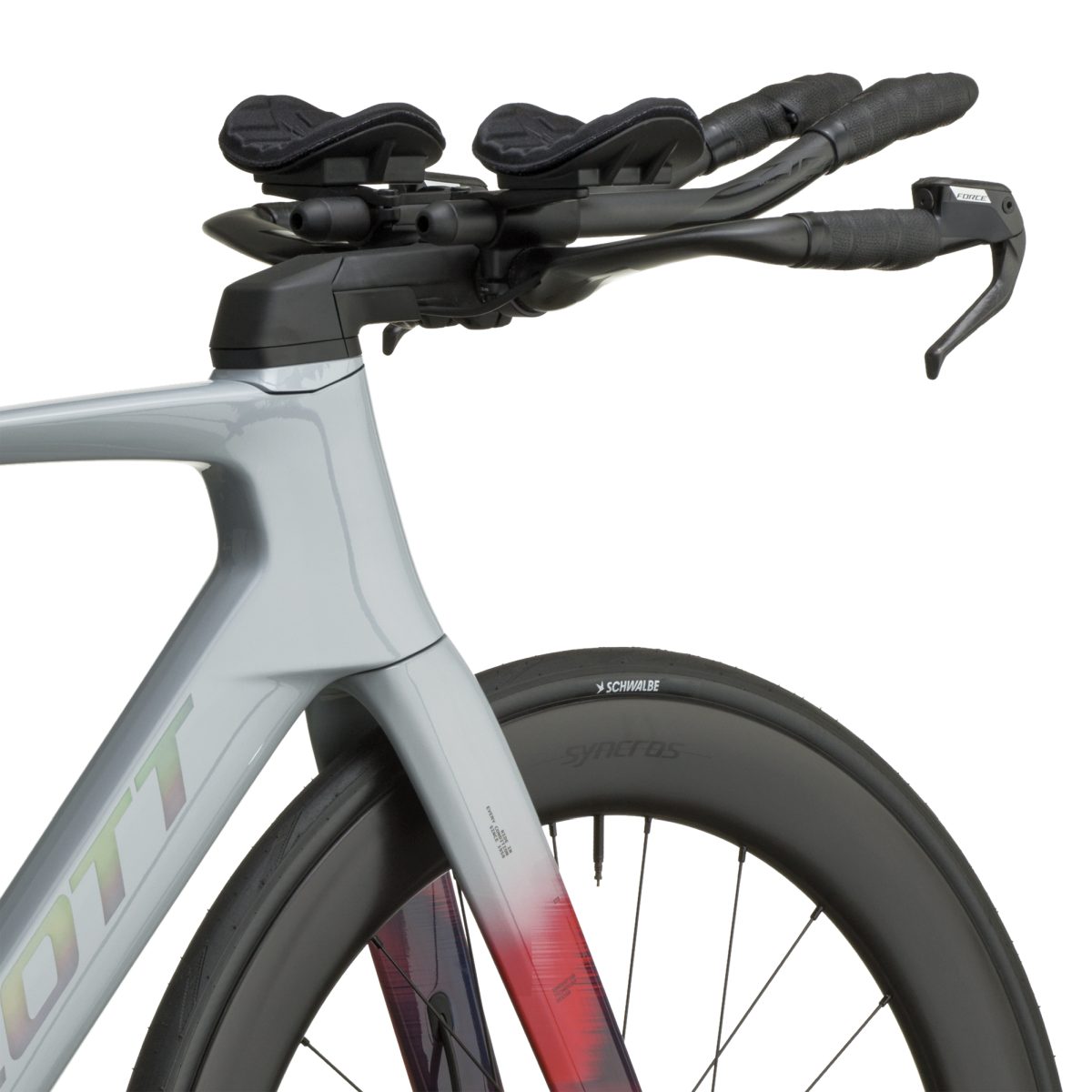 Scott Foil RC TRI Carbon Triathlon / Zeitfahrrad narwal grau/gloaming orange 2027