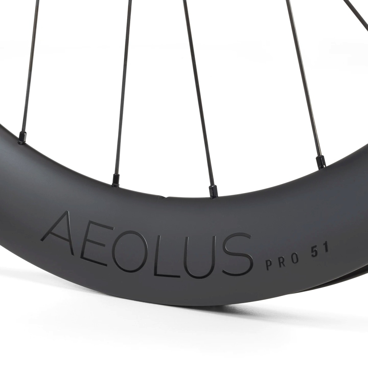 Bontrager Aeolus Pro 51 TLR Disc Carbon Rennrad Vorderrad schwarz
