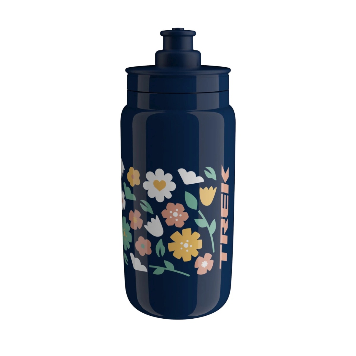 Trek Fly Floral Fahrrad Trinkflasche 550 ml blau/gelb