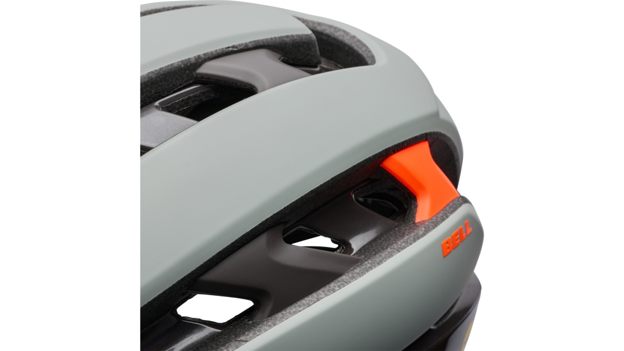 Bell XR Spherical Rennrad / Gravel Fahrradhelm strike stone grau 2026