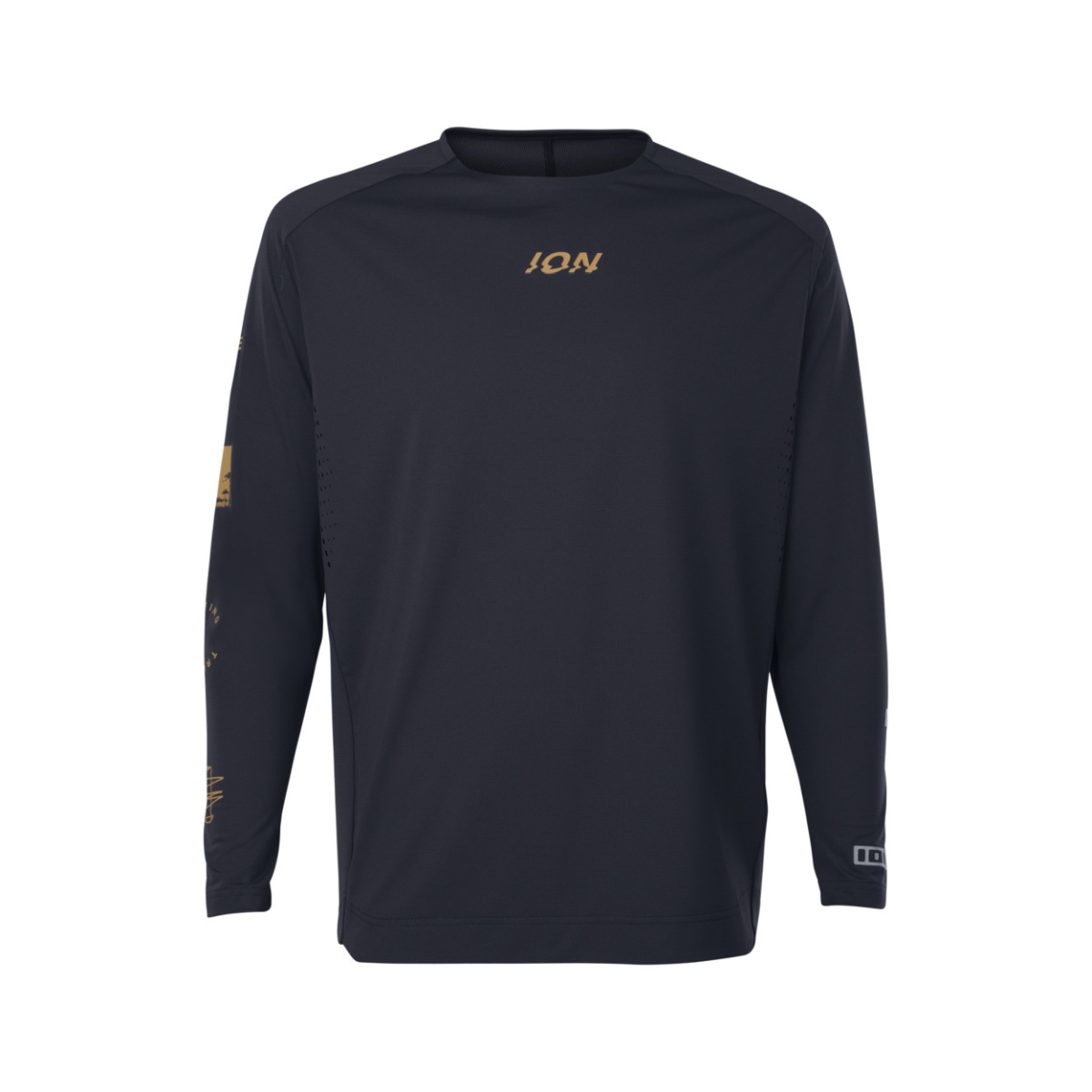 ION Scrub MTB Fahrradtrikot langarm schwarz 2026