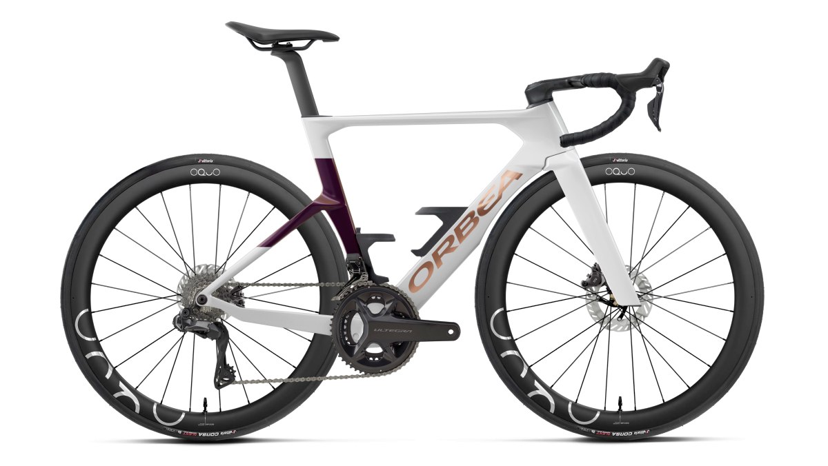Orbea Orca Aero M20i LTD Carbon Rennrad golden off white/sunset 2027
