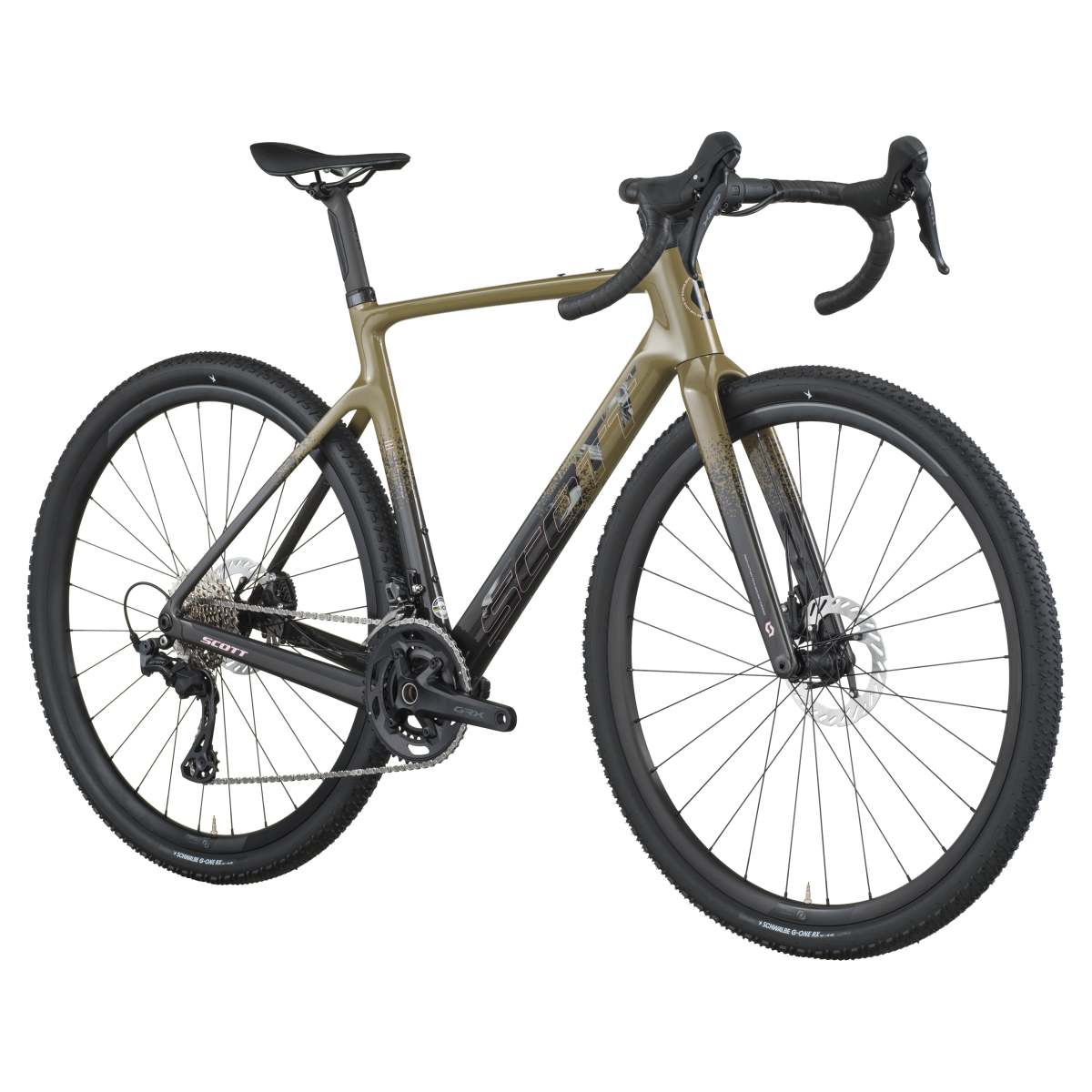 Scott Addict Gravel 40 Carbon Fahrrad khaki grün 2026