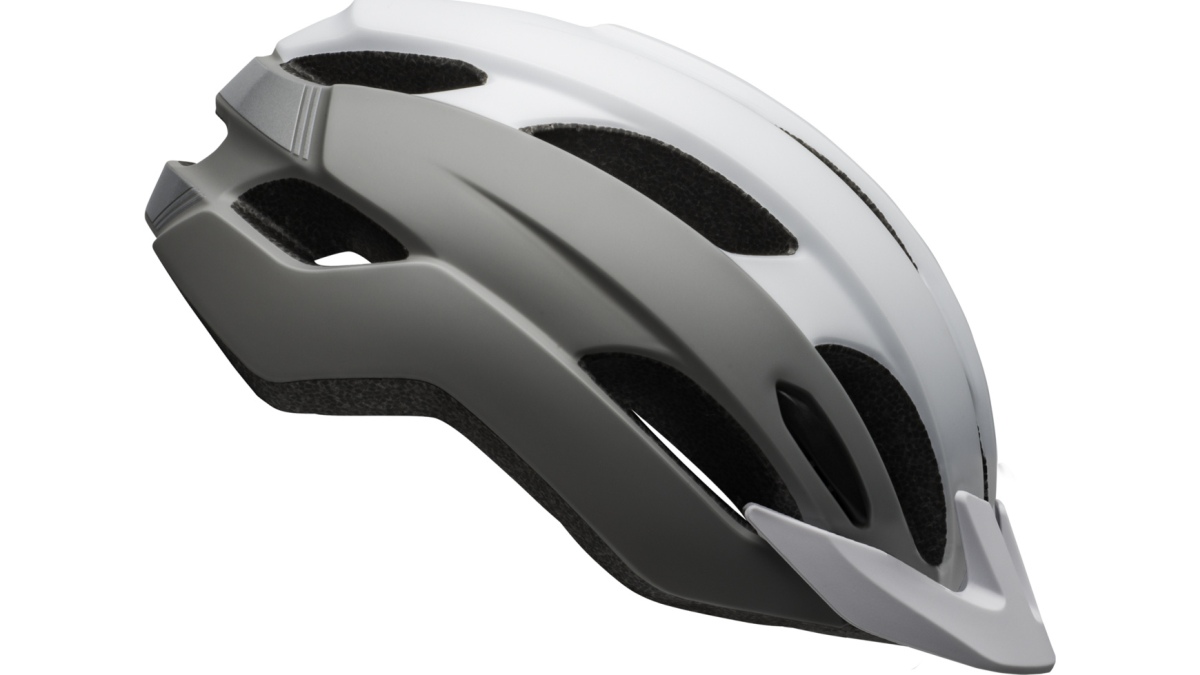 Bell Trace MTB / Trekking Fahrrad Helm matt weiß/grau 2025