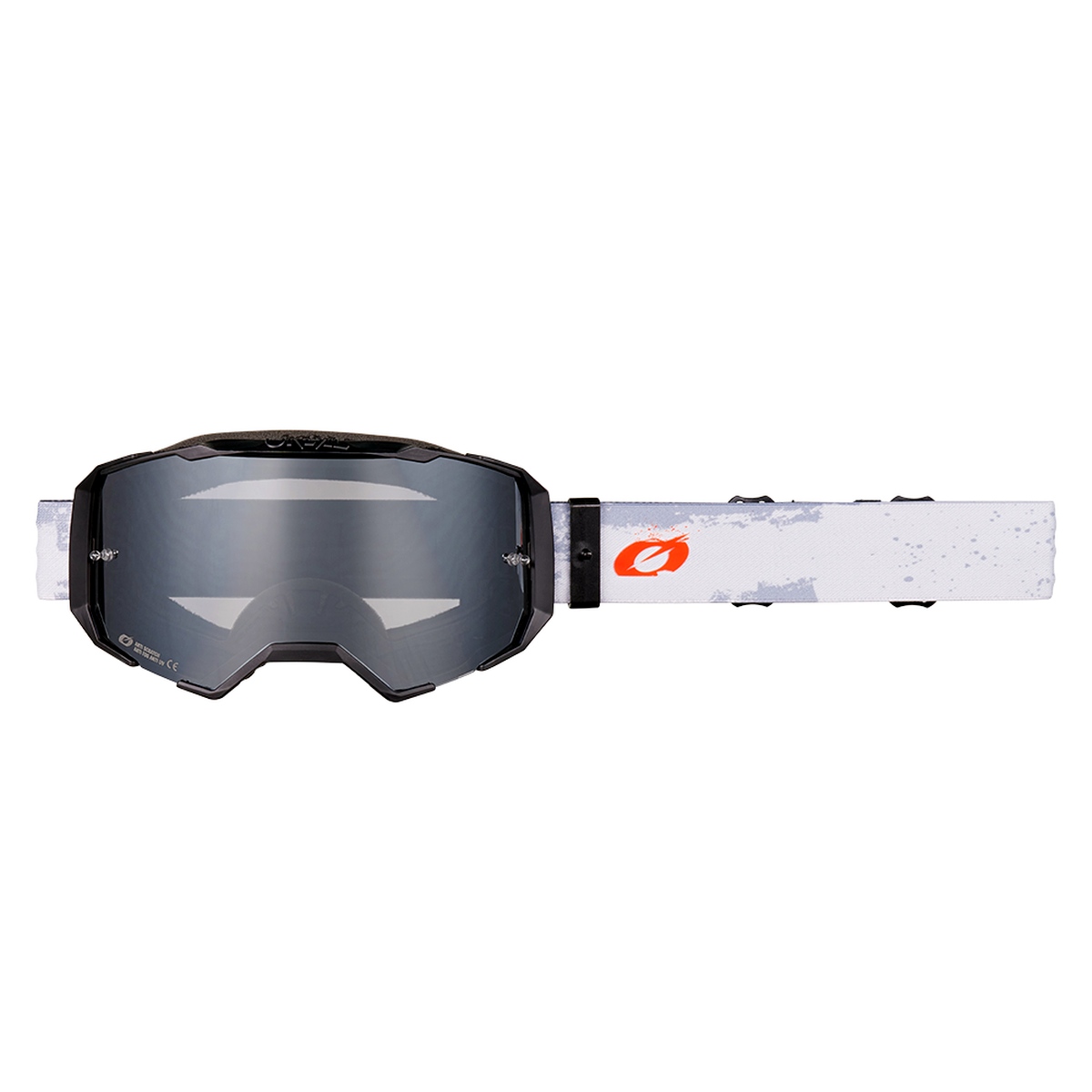 O'Neal B-22 Paint Goggle weiß/schwarz/silberfarben mirror 2027
