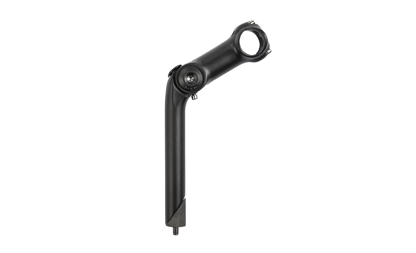 RFR Vorbau mit Schaft verstellbar 25,4mm + 31,8mm schwarz - Größe: 25.4 x 75 mm