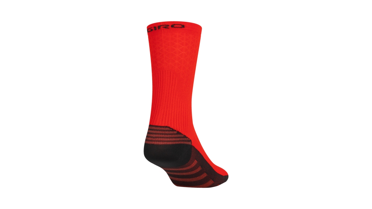 Giro HRC + Grip Fahrrad Socken rot 2025