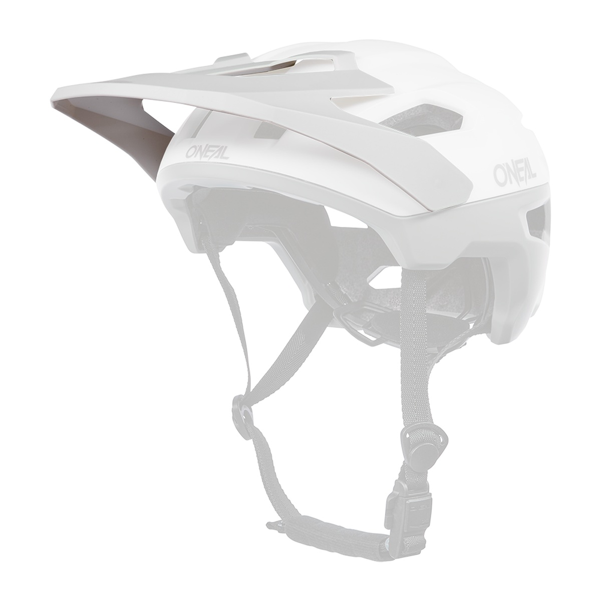 ONeal Trailfinder Evo Solid Visor Helmschirm weiß/grau 2027