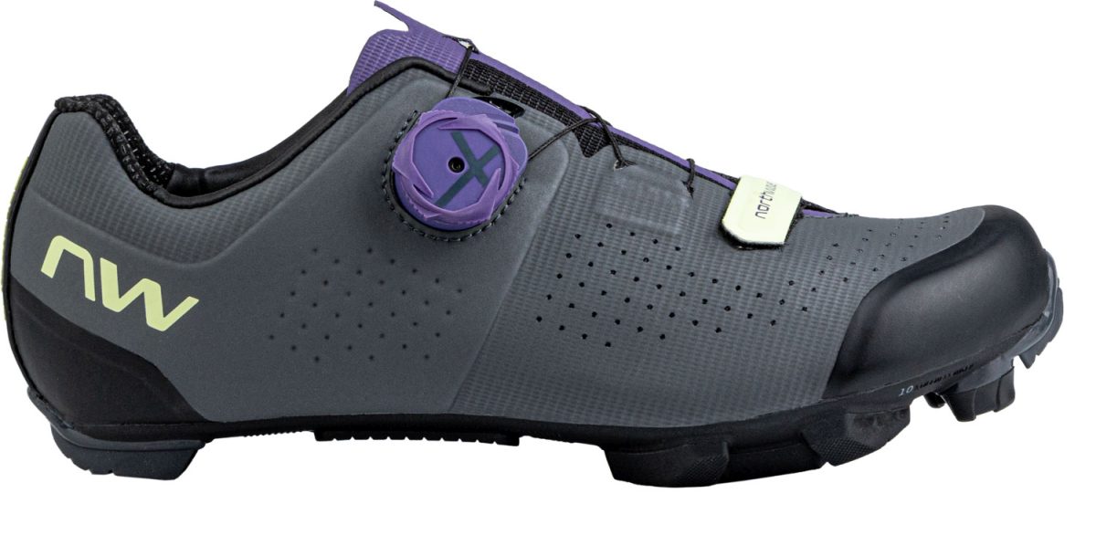 Northwave Razer Damen MTB Fahrrad Schuhe grau/lila 2026