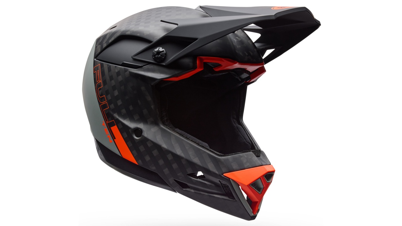 Bell Full-10 Spherical MTB / DH Fahrradhelm rotbeer schwarz/grau2027