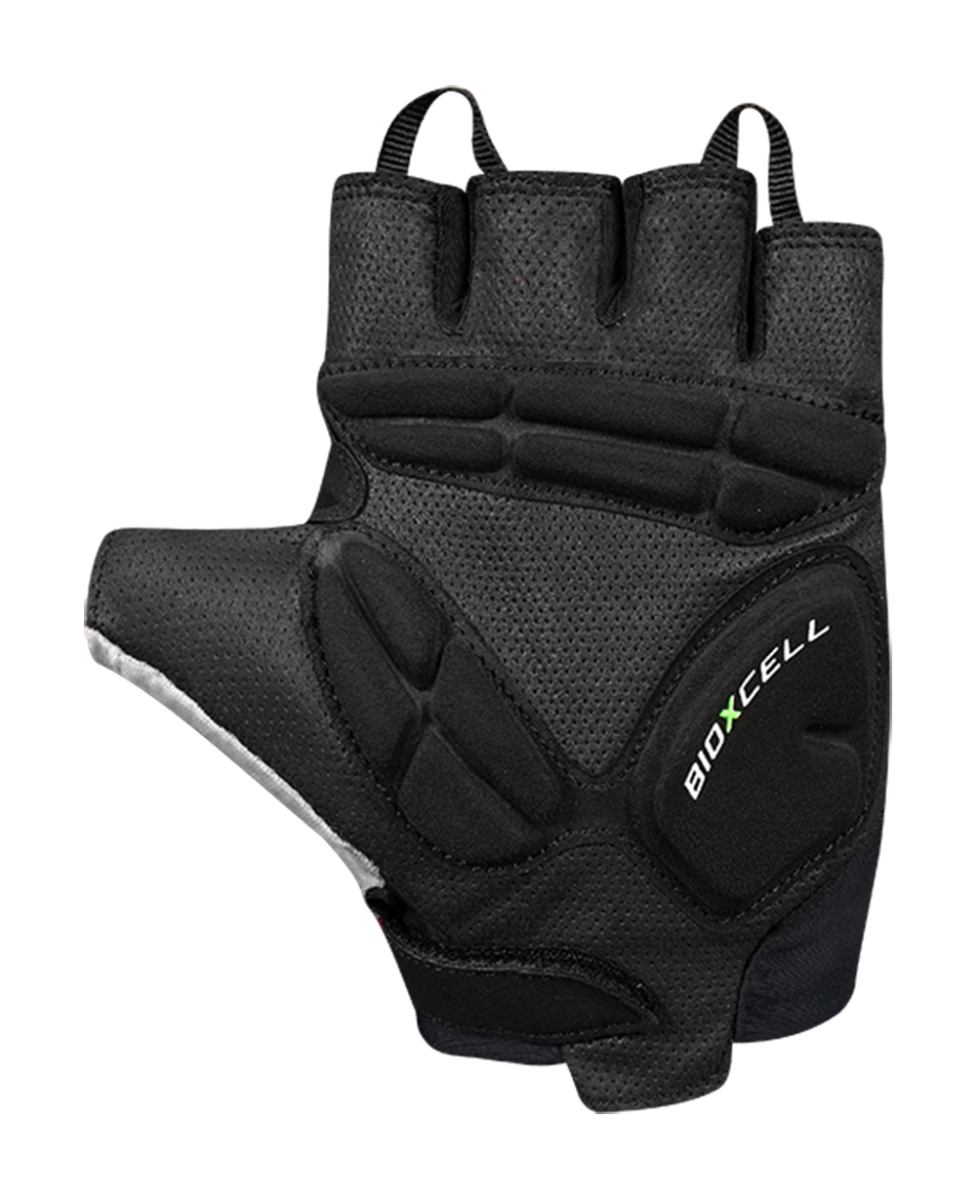 Chiba BioXCell Tan Through Fahrradhandschuhe kurz weiß/schwarz 2027