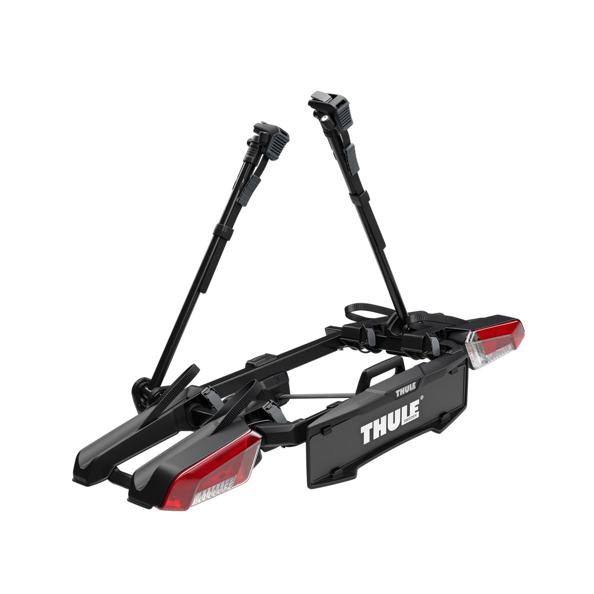Thule OutPace faltbarer Anhängerkupplungs Fahrradträger für 2 Fahrräder schwarz