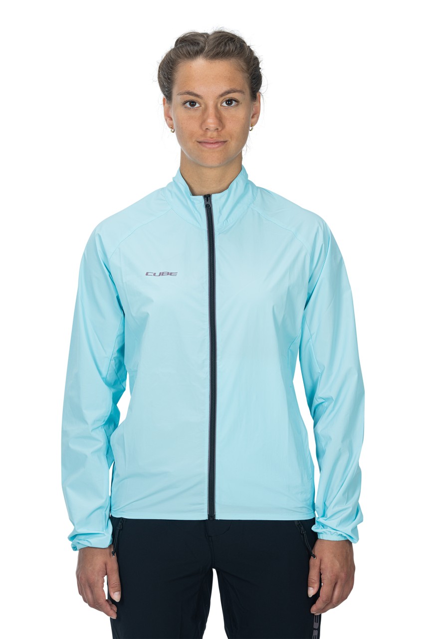 Cube ATX Cmpt Damen Fahrrad Windjacke blau 2026