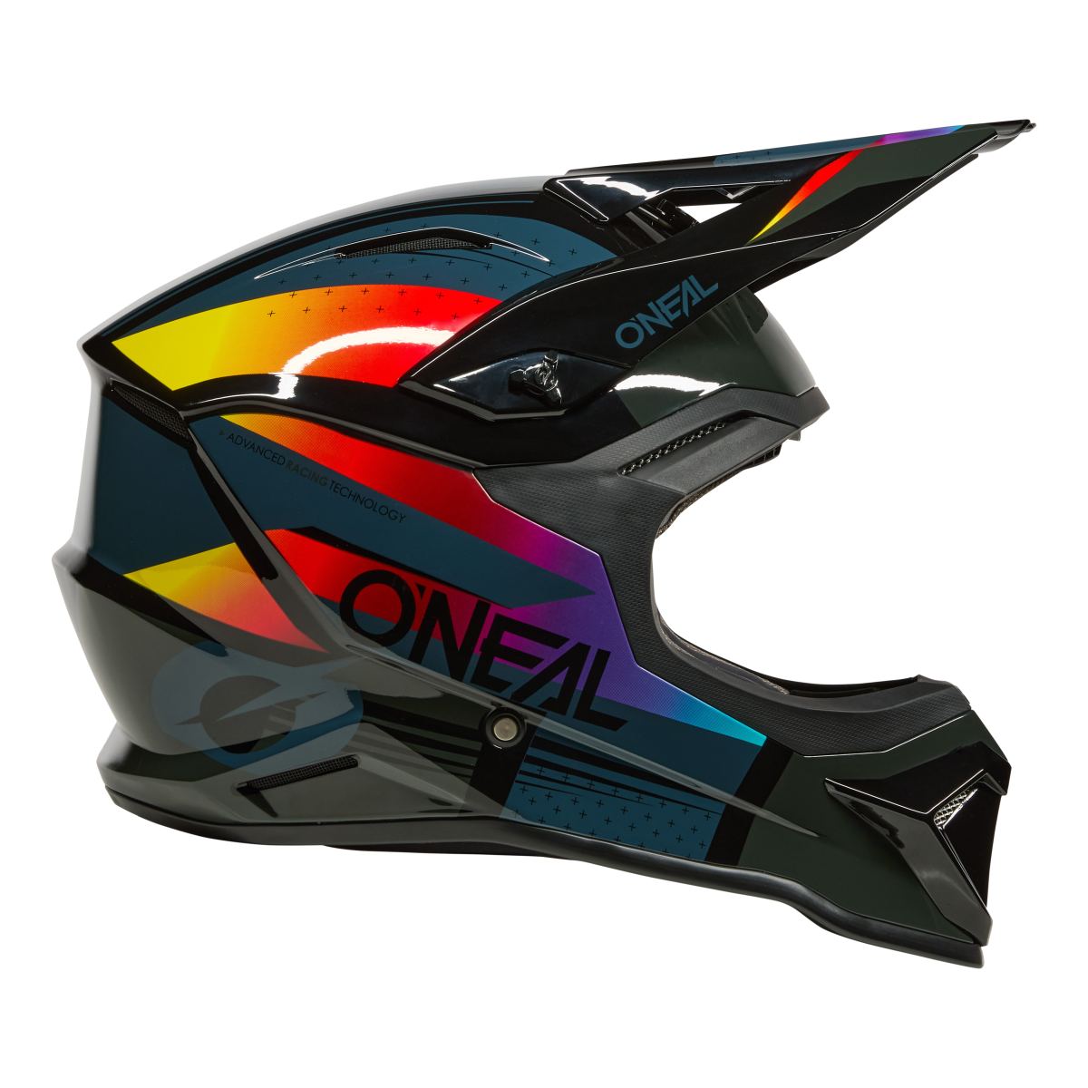 ONeal 1SRS Rc Motocross Enduro MTB Helm schwarz/multi 2027