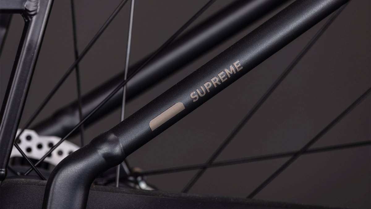 Cube Supreme Hybrid Comfort Pro 600 26'' / 28'' Easy Entry E-Bike City Pedelec grey/chrome 2026