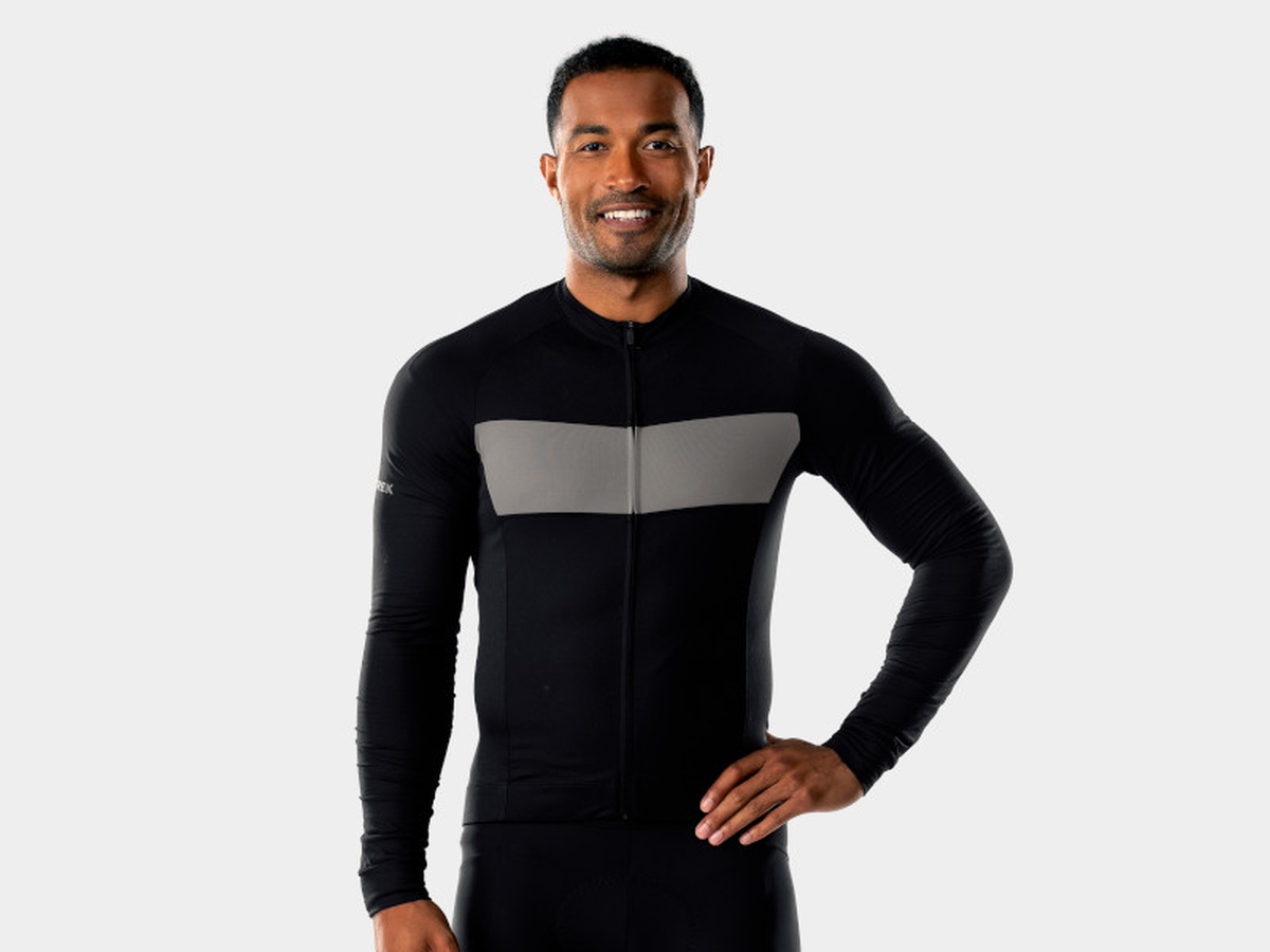 Trek Circuit LTD Fahrrad Trikot lang schwarz 2025