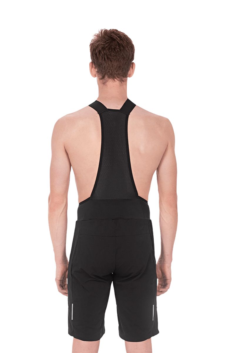 Cube Blackline Baggy Fahrrad Trägerhose kurz schwarz 2027
