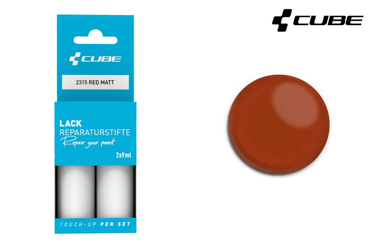 Cube Touch-Up Pen Lackreparaturstift Set 30ml / 49.83¤ / Liter matt red
