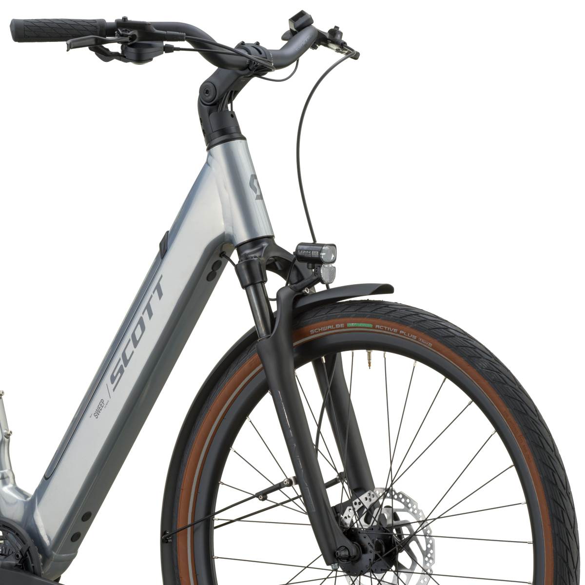 Scott Sweep 20 Wave E-Bike Trekking Pedelec chrome silberfarben 2027