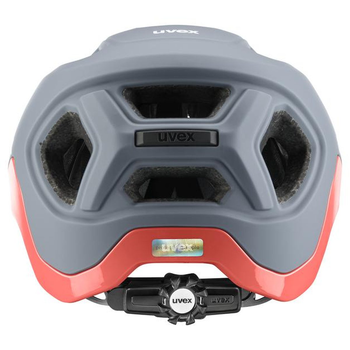 Uvex React MTB Fahrrad Helm matt grau 2026