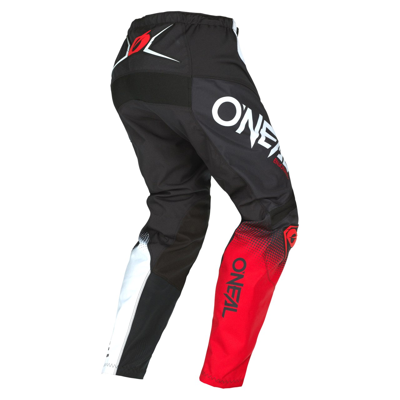 O'Neal Element Racewear MX DH MTB Pant Hose lang schwarz/weiß/rot 2023 Oneal