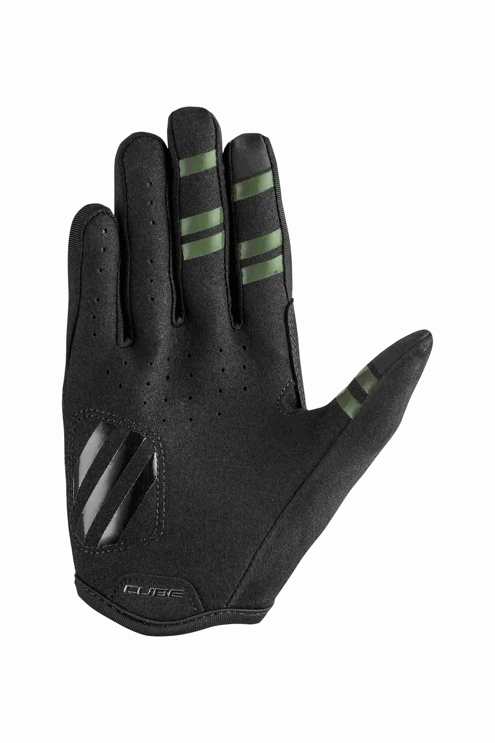 Cube Rokie Gravity TM Kinder Fahrrad Handschuhe lang grün/grau 2027