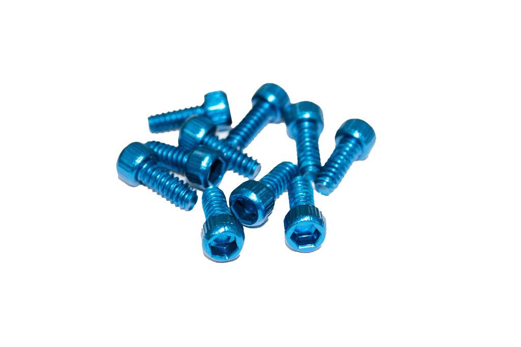 Reverse Escape Pro + Black One Pedal Alu Pin Set US blau