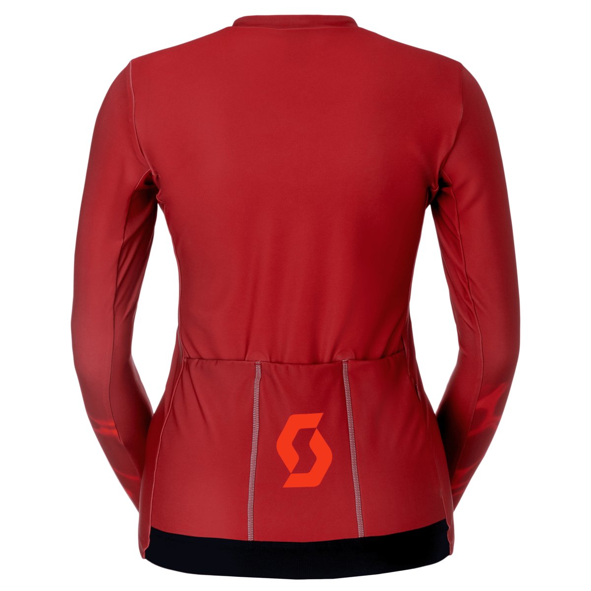 Scott Pro Mid Winter Damen Fahrradtrikot langarm turbo rot 2027
