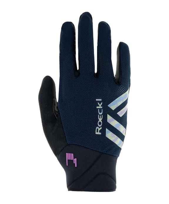 Roeckl Morgex 2 Fahrrad Handschuhe lang blau 2026