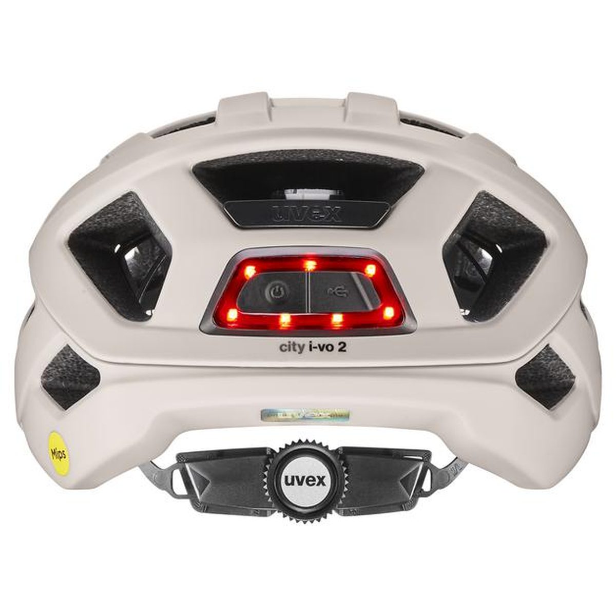 uvex City i-vo 2 MIPS Fahrrad Helm matt warm grau 2027