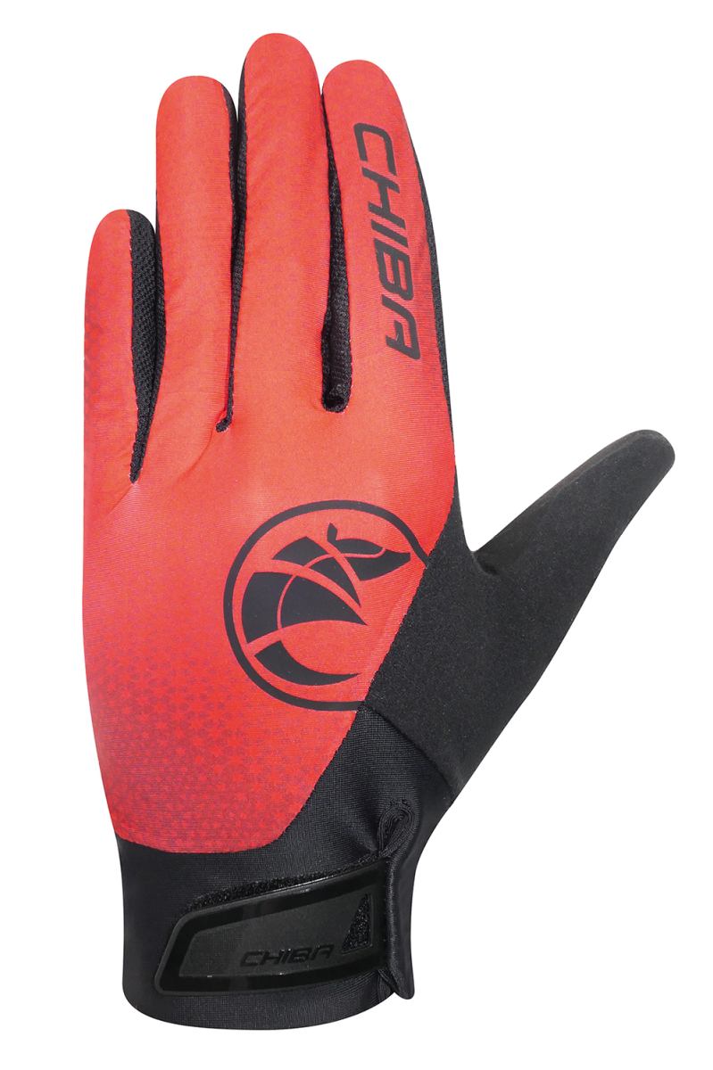 Chiba BioXCell Touring Fahrrad Handschuhe lang rot 2027
