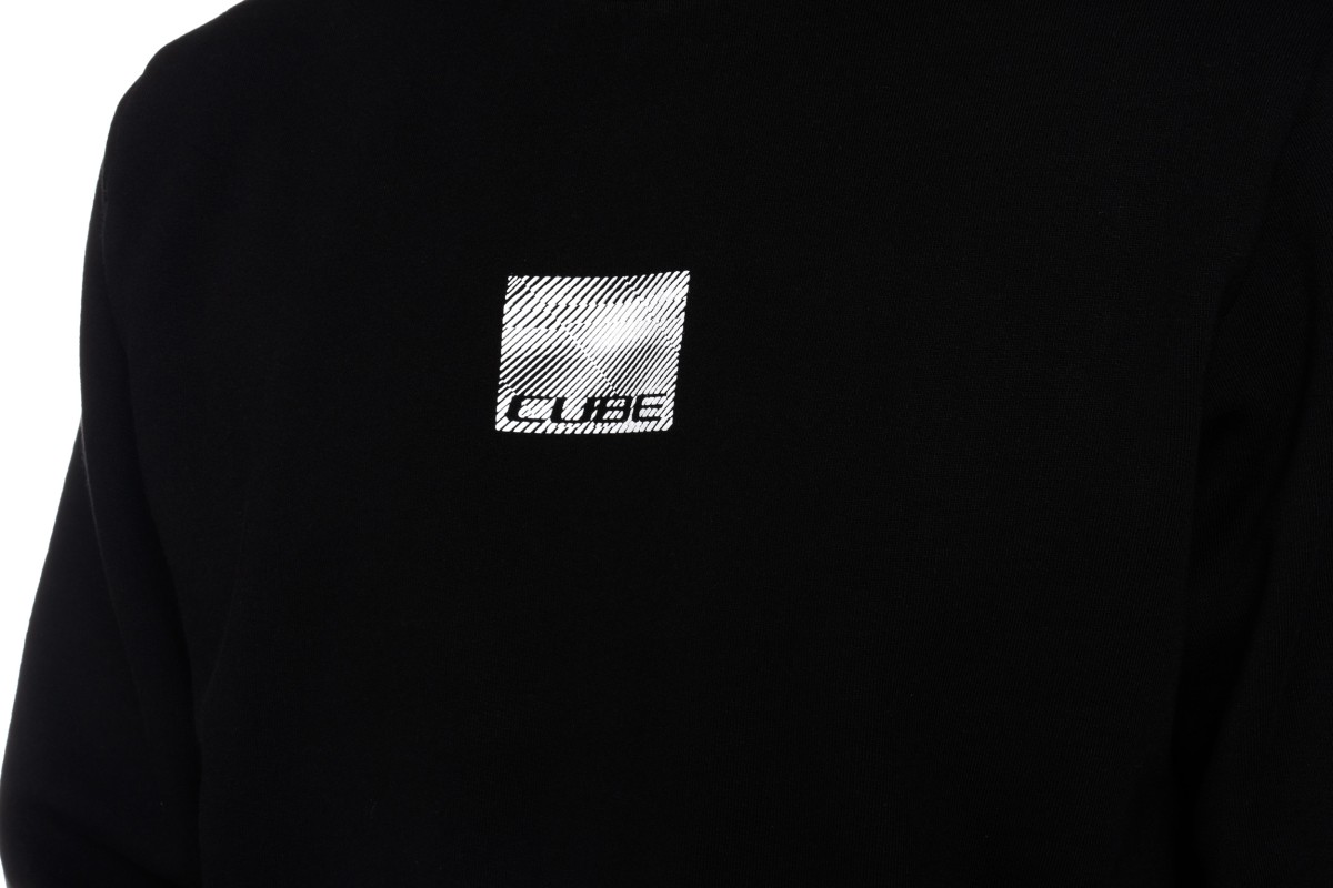 Cube Organic Sweater Grid Freizeit Pullover schwarz 2027