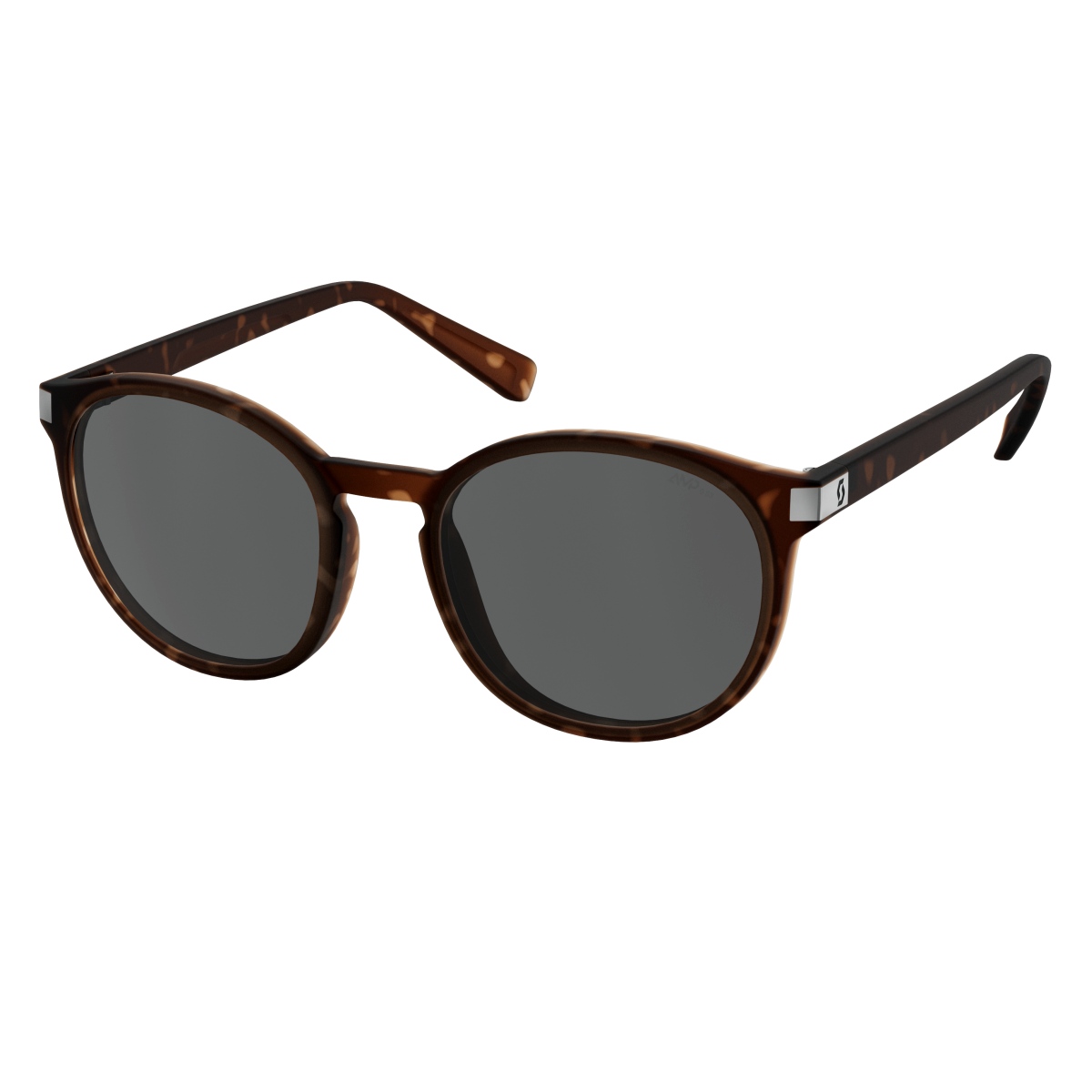 Scott Riff Freizeit Sonnenbrille tortoise rot/AMP grau S3