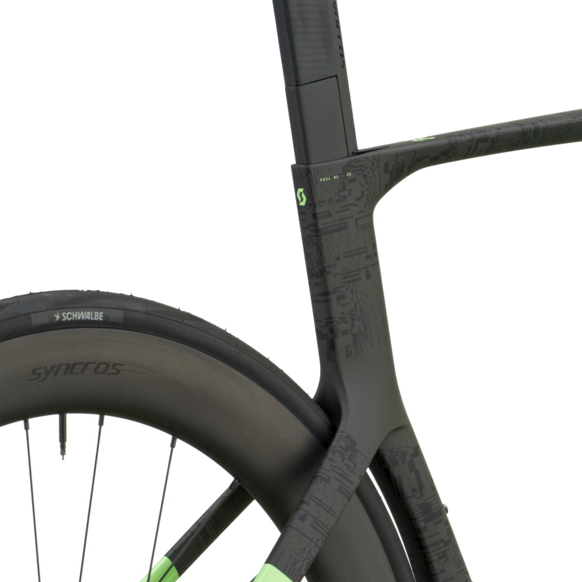Scott Foil RC 20 Carbon Rennrad paradise grün/carbon schwarz 2027