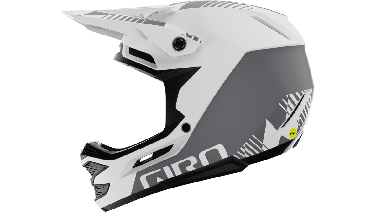 Giro Insurgent Shperical MIPS DH Fahrrad Helm matt rush weiß/grau 2025