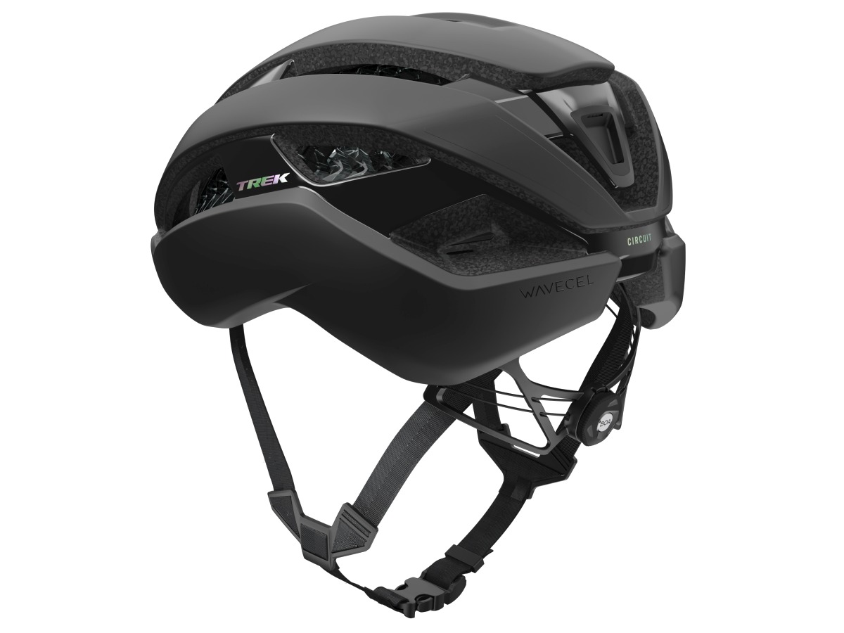 Trek Circuit WaveCel Rennrad Fahrradhelm matt dark star schwarz 2027