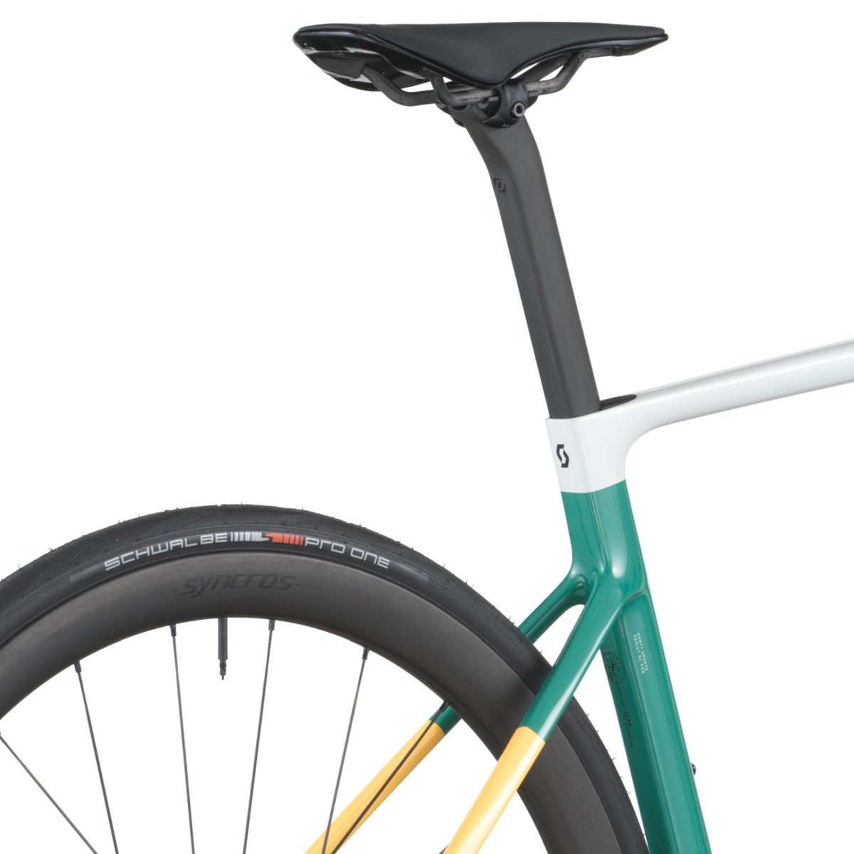 Scott Addict RC Pro Carbon Rennrad beluga grau/grün 2026