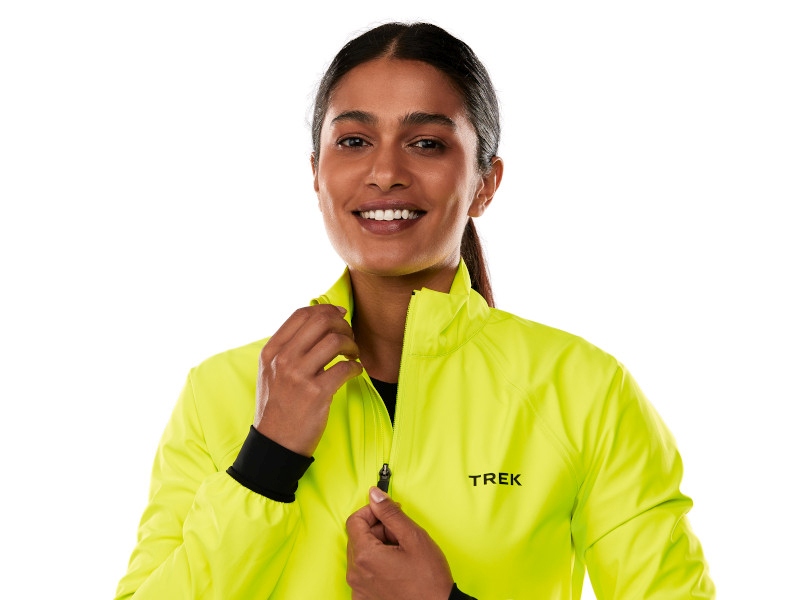 Trek Circuit Rain Damen Fahrrad Wind/Regenjacke gelb 2026