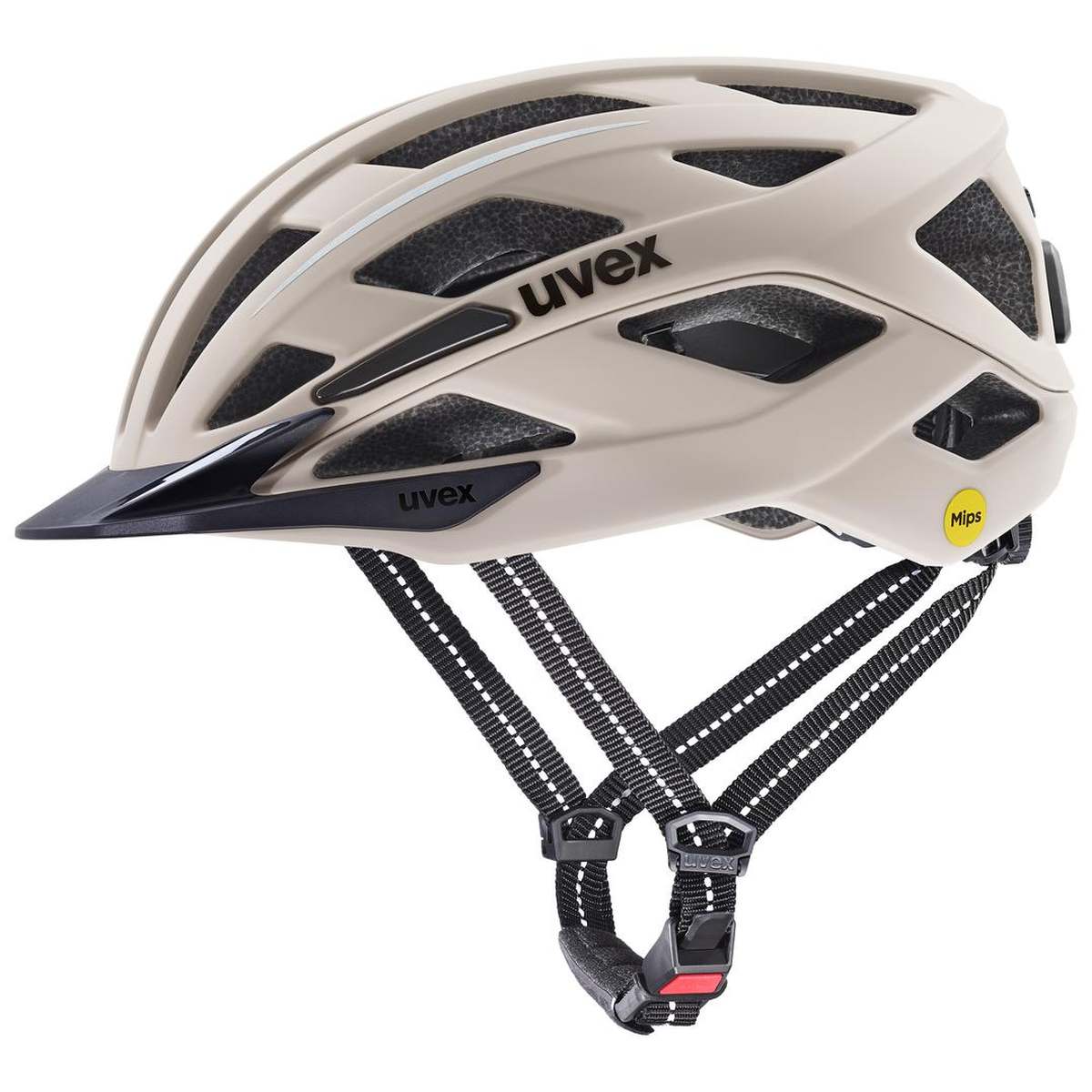 uvex City i-vo 2 MIPS Fahrrad Helm matt warm grau 2027
