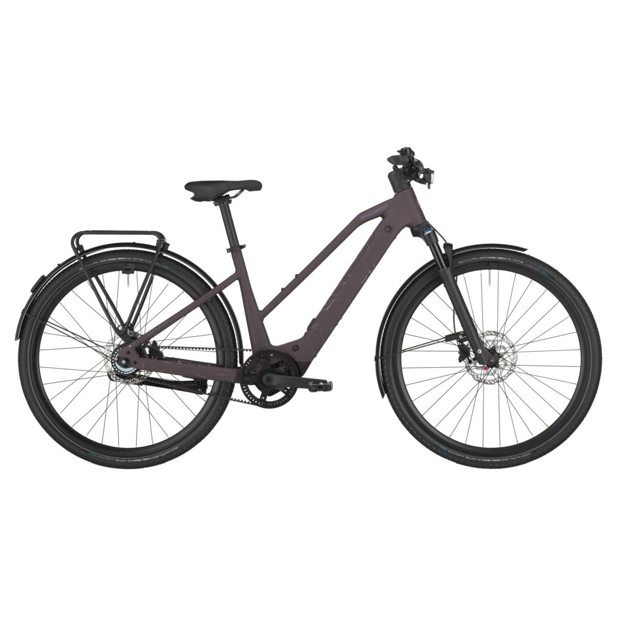 Bergamont Helix 10 Belt Slope E-Bike Trekking Pedelec matt lila 2026