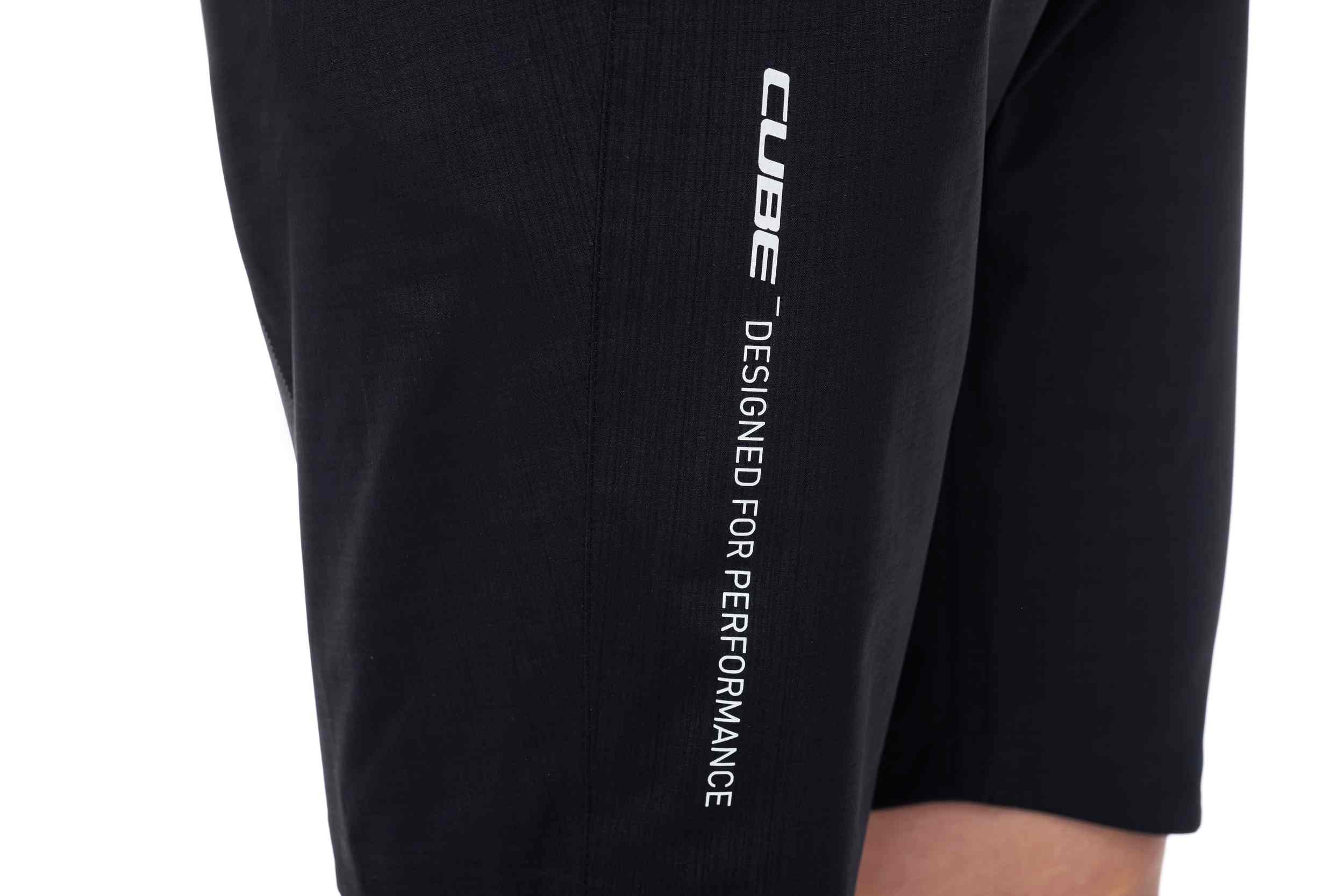 Cube Blackline Damen Fahrrad Short Regenhose kurz schwarz 2027