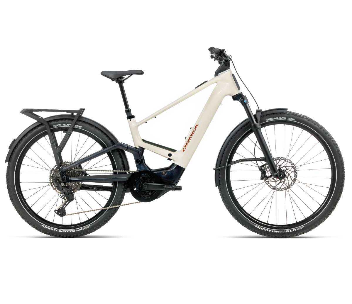 Orbea Muga 30 E-Bike Trekking Pedelec ivory white/black 2027