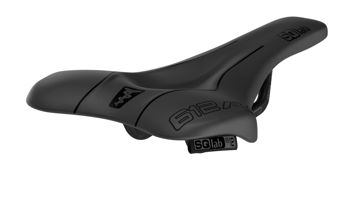 SQlab 612 Ergowave R Carbon Unisex Road / MTB Race Fahrrad Sattel schwarz