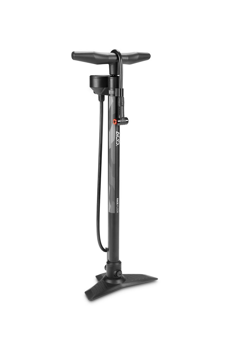 Acid Race Floor Fahrrad Standpumpe schwarz